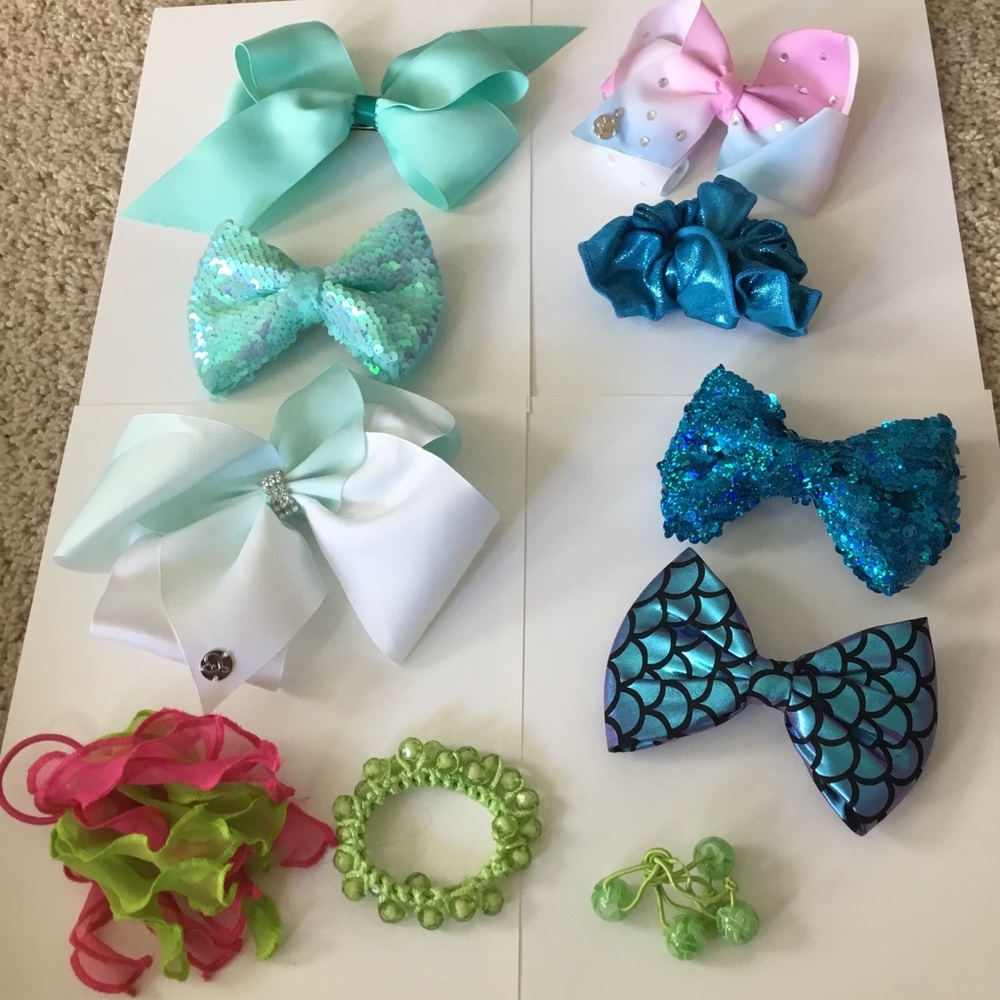 Mermaid 🧜‍♀️ Colors Girls Hair Set